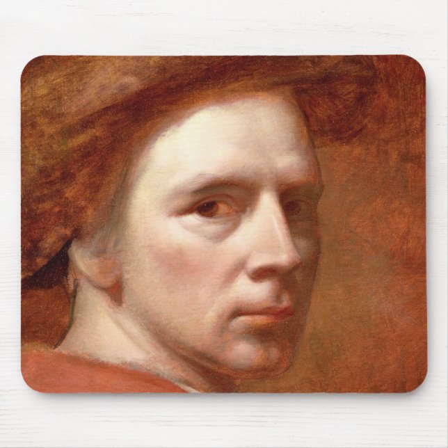 Mousepad Retrato de auto, c.1830s (óleo em canvas) (Frente)