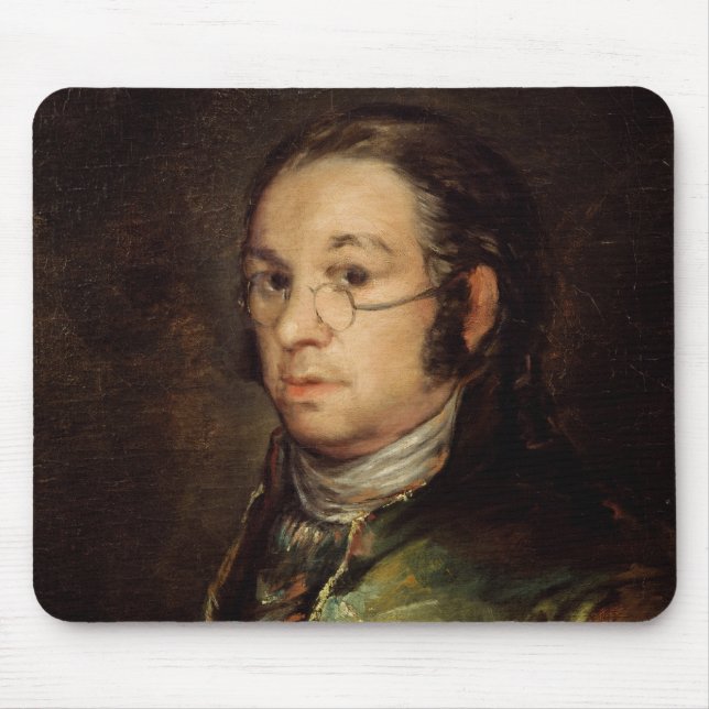 Mousepad Retrato de auto de Francisco Jose de Goya y (Frente)