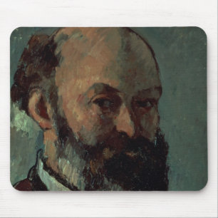 Mousepad Retrato de auto de Paul Cezanne