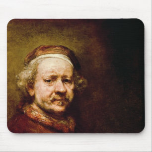 Mousepad Retrato de auto dentro na idade de 63, 1669