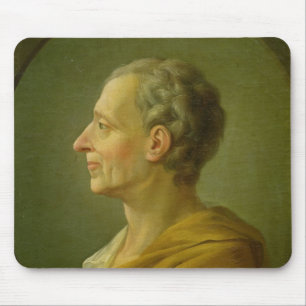 Mousepad Retrato de Charles de Montesquieu