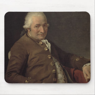 Mousepad Retrato de Charles-Pierre Pecoul, 1784 (óleo no C