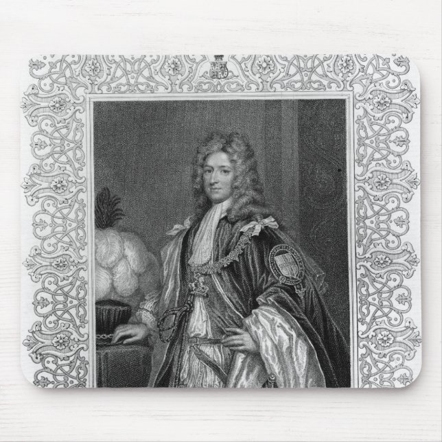 Mousepad Retrato de Charles Seymour, duque de Somerset (Frente)