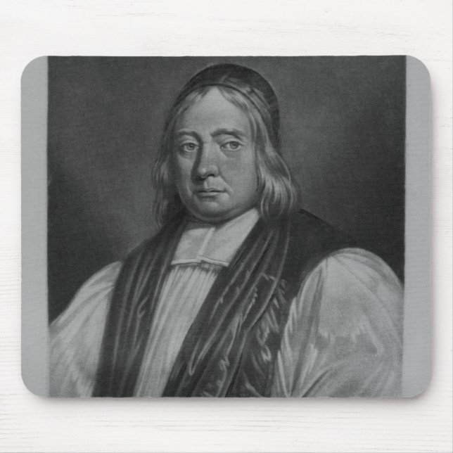 Mousepad Retrato de Edward Wetenhall (Frente)