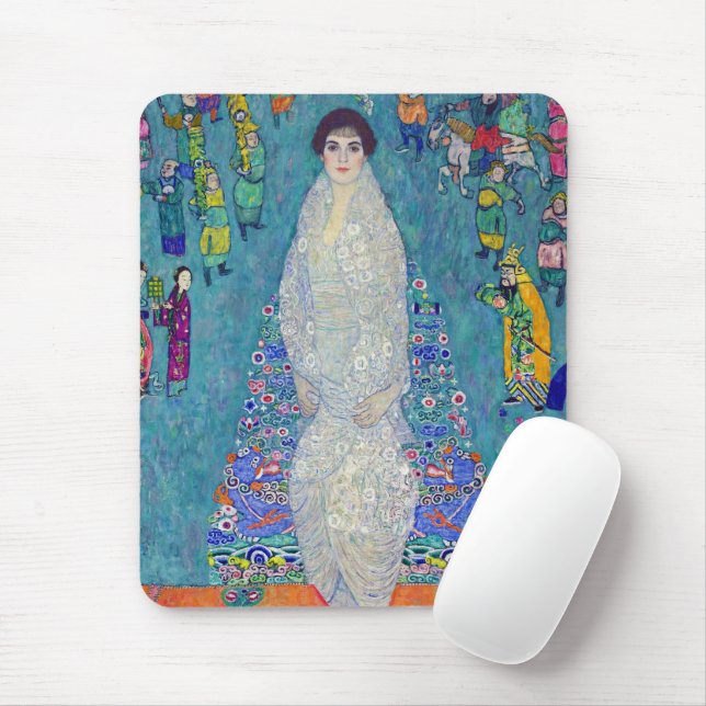 Mousepad Retrato de Elisabeth Lederer, Gustav Klimt (Com mouse)