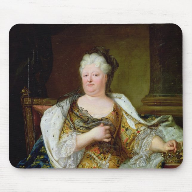 Mousepad Retrato de Elizabeth Charlotte de Baviera (Frente)