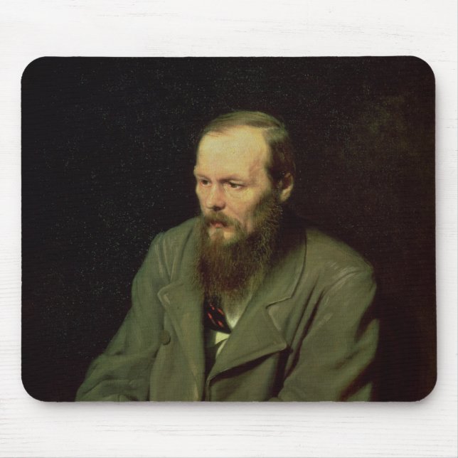 Mousepad Retrato de Fyodor Dostoyevsky 1872 (Frente)