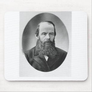 Mousepad Retrato de Fyodor Mikhailovich Dostoyevsky
