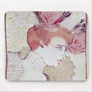 Mousepad Retrato de Henri de Toulouse-Lautrec de Marcelle