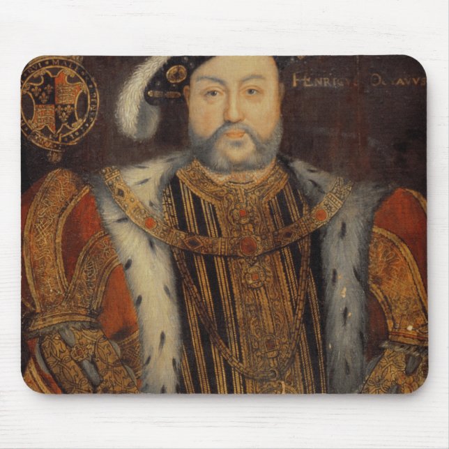 Mousepad Retrato de Henry VIII (Frente)
