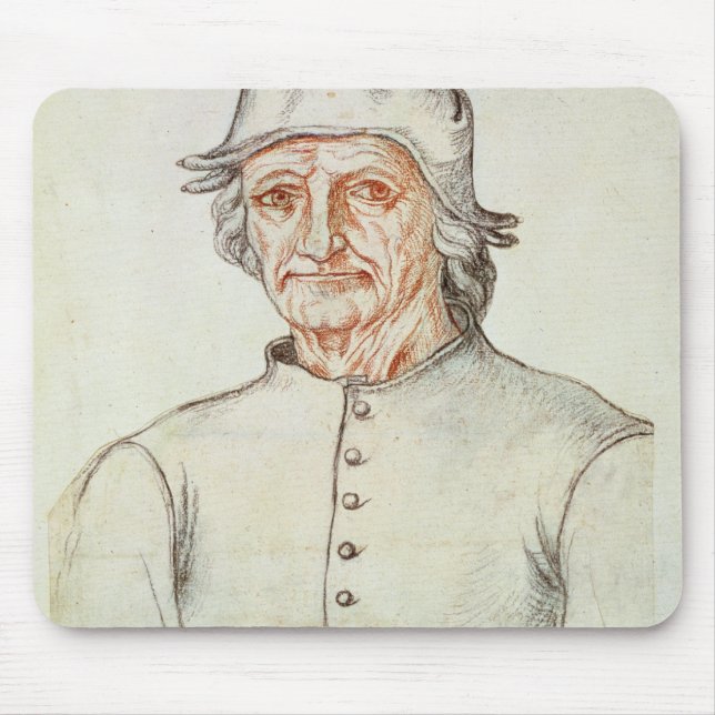 Mousepad Retrato de Hieronymus Bosch (Frente)