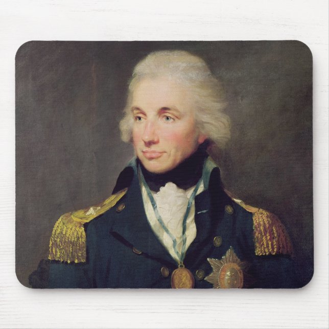 Mousepad Retrato de Horatio Nelson, visconde Nelson (Frente)