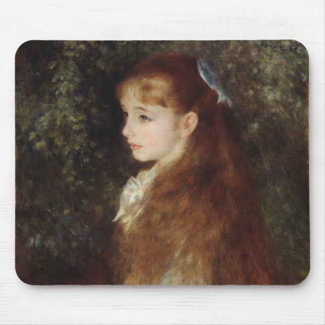 Mousepad Retrato de Irene - Impressionista Renoir (Frente)
