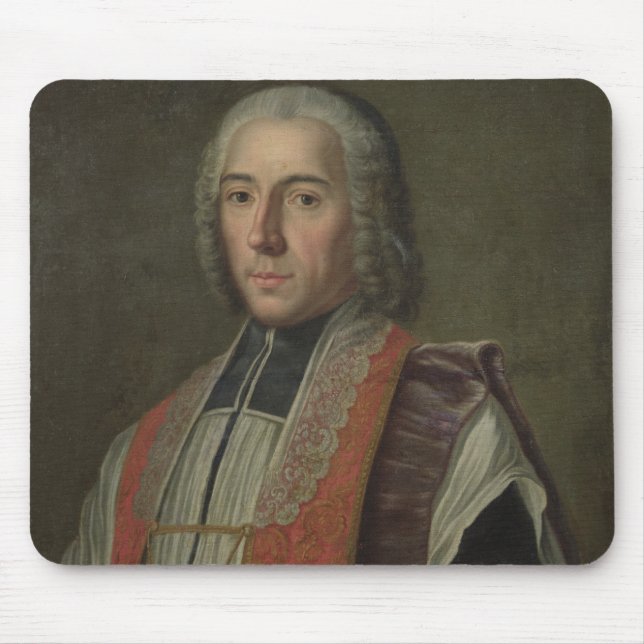 Mousepad Retrato de Jacques Denis Cochin (Frente)