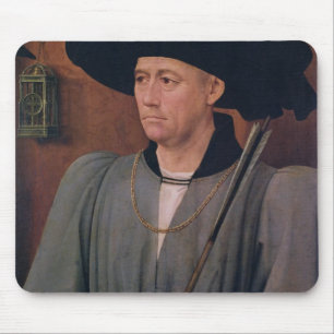 Mousepad Retrato de Jean Lefevre de Santo-Remy