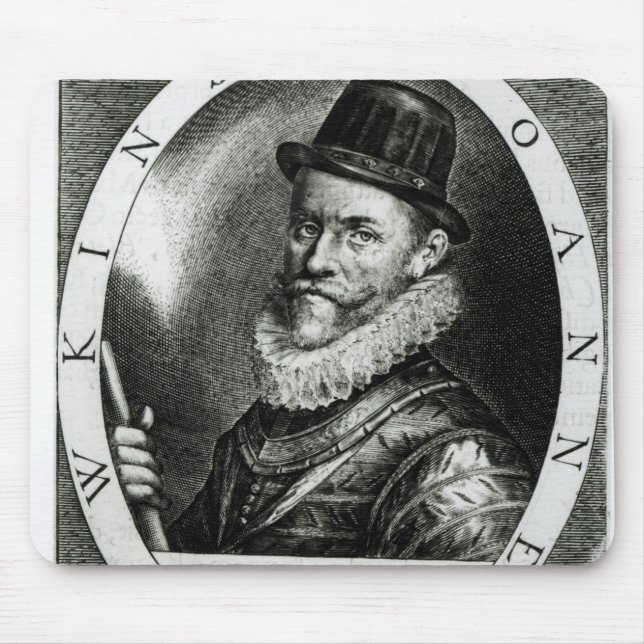 Mousepad Retrato de John Hawkins (Frente)