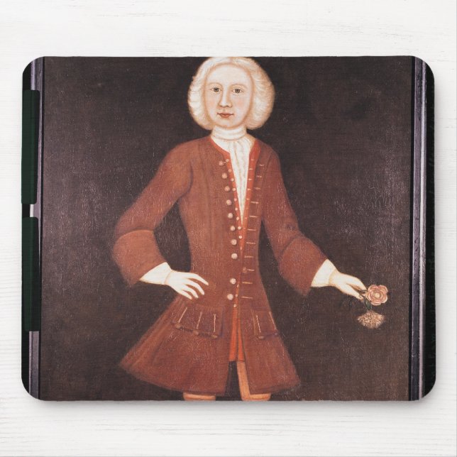 Mousepad Retrato de Jonathan Bentham, c.1725 (Frente)