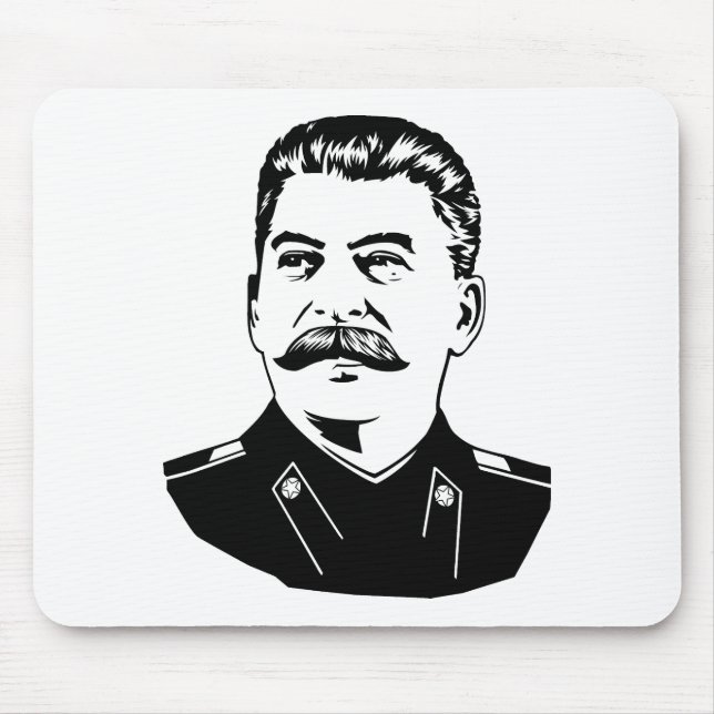 Mousepad Retrato de Josef Stalin (Frente)