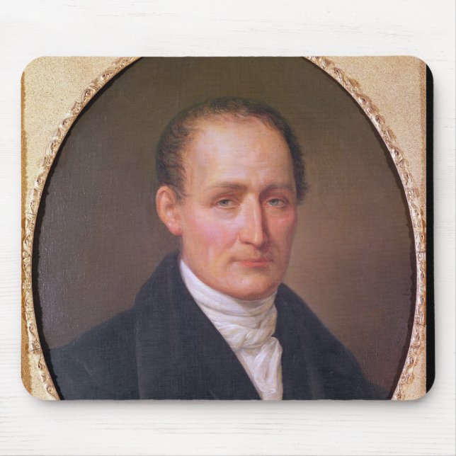 Mousepad Retrato de Joseph Nicephore Niepce 1854 (Frente)