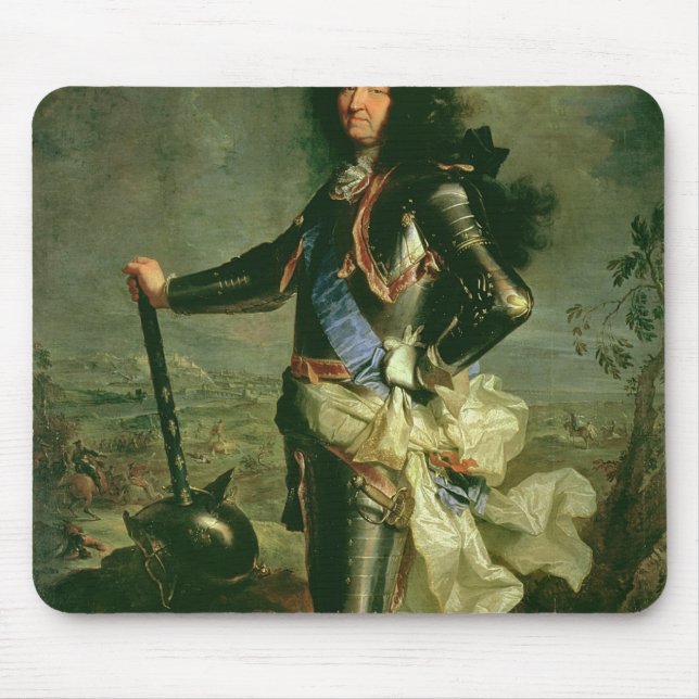 Mousepad Retrato de Louis XIV (Frente)