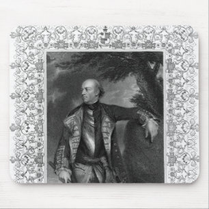 Mousepad Retrato de maneiras de John, marquês de Granby