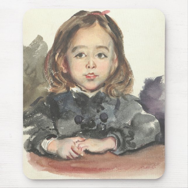 Mousepad Retrato de Marie (Garota Justa) (Frente)