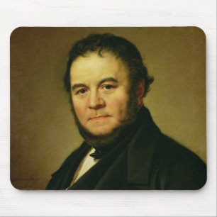 Mousepad Retrato de Marie Henri Beyle, conhecido como