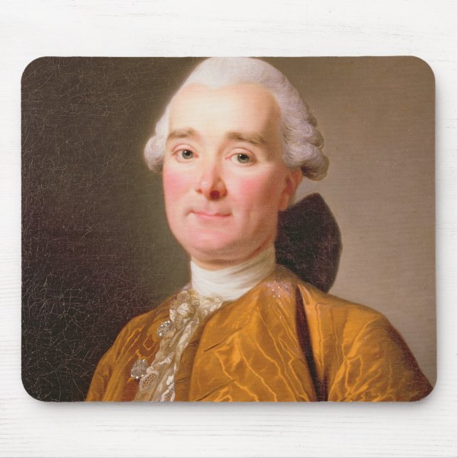 Mousepad Retrato de Martin-Pierre Foache (óleo em canvas) (Frente)
