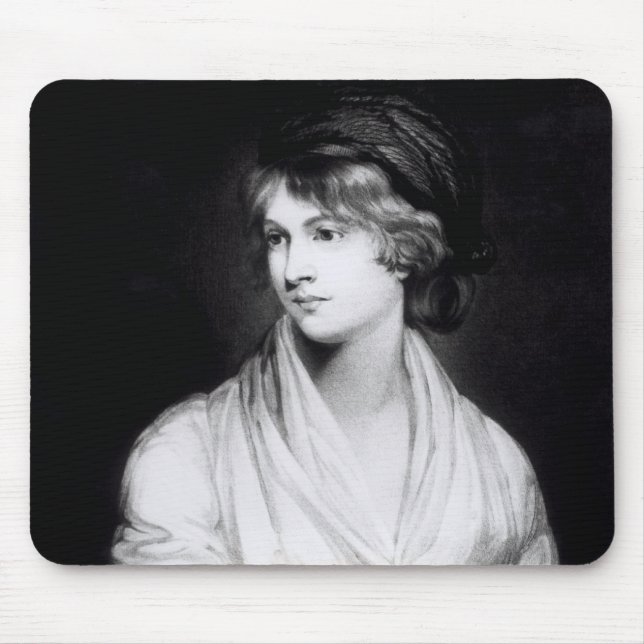 Mousepad Retrato de Mary Wollstonecraft Godwin (Frente)
