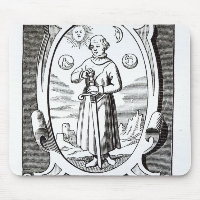 Mousepad Retrato de Paracelsus (Frente)