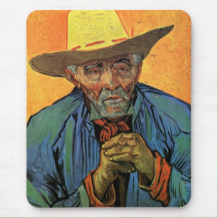 Mousepad Retrato de Patience Escalier por Vincent van Gogh