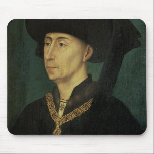 Mousepad Retrato de Philip o bom duque de Borgonha