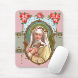Mousepad Retrato de Rua com Rosas (M 024a)
