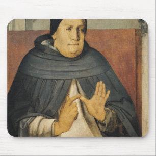 Mousepad Retrato de St Thomas Aquinas c.1475