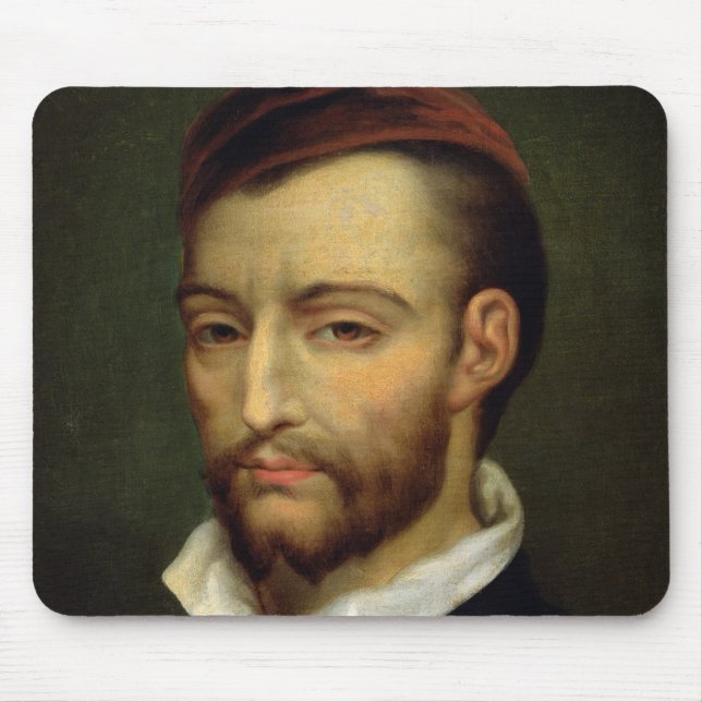 Mousepad Retrato de Theodore Gericault (Frente)