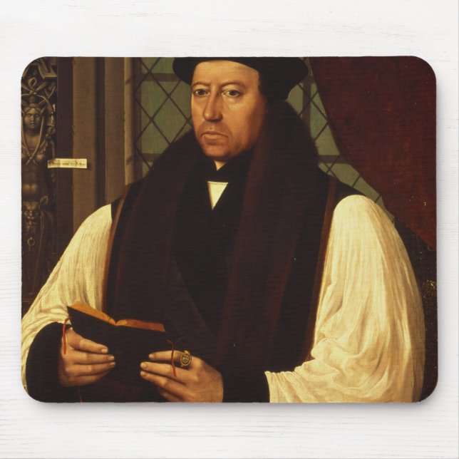 Mousepad Retrato de Thomas Cranmer 1546 (Frente)