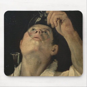 Mousepad Retrato de um bebendo do homem, c.1581-4 (óleo no