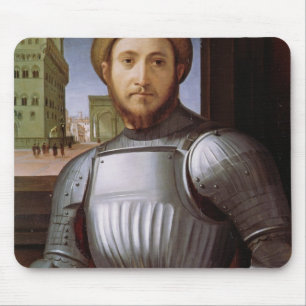 Mousepad Retrato de um homem na armadura