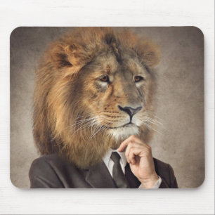 Mousepad Retrato de um leão