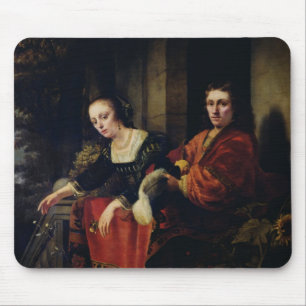 Mousepad Retrato de um marido e de uma esposa, 1654