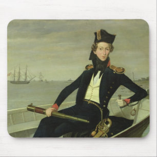 Mousepad Retrato de um oficial naval dinamarquês novo, 184