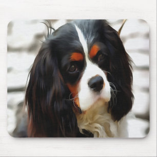 Mousepad Retrato De Um Rei Charles Cavalier Spaniel