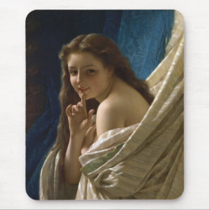 Mousepad Retrato de uma Jovem Bela-Incrível