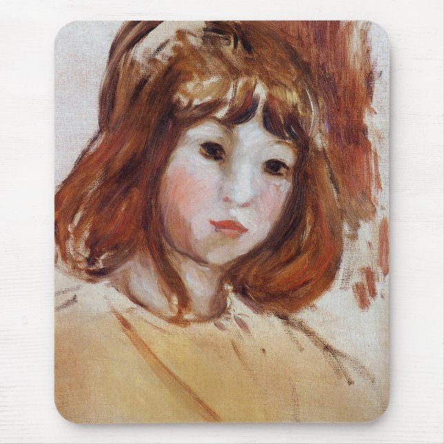 Mousepad Retrato de uma Menina (por Berthe Morisot) (Frente)