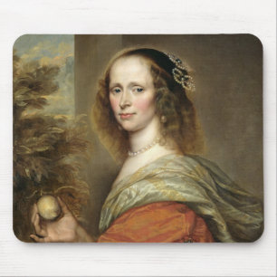 Mousepad Retrato de uma mulher 2