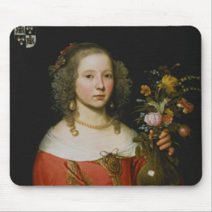 Mousepad Retrato de uma rapariga
