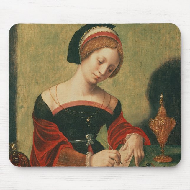 Mousepad Retrato de uma senhora como o Magdalen (Frente)
