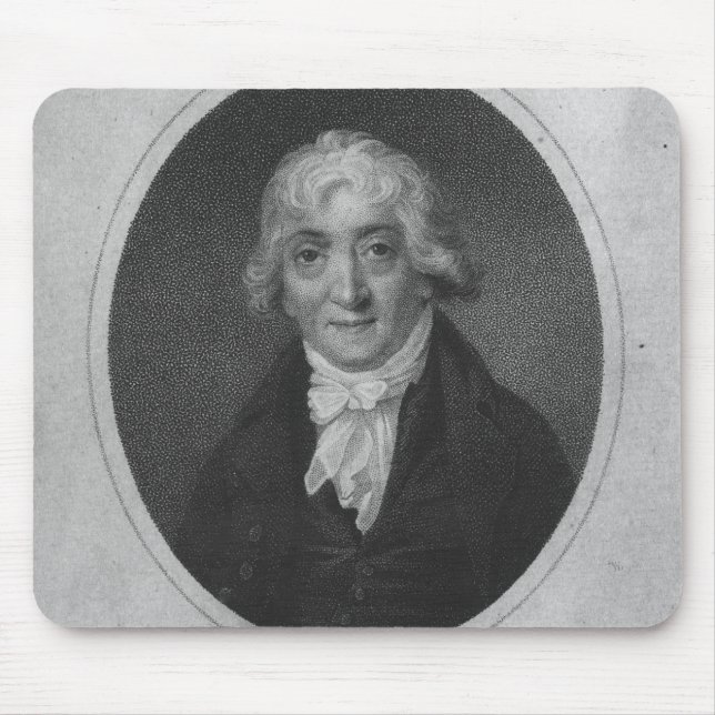 Mousepad Retrato de Venanzio Rauzzini (Frente)