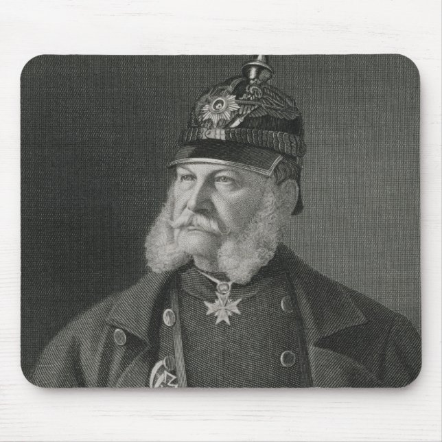Mousepad Retrato de William mim rei de Prússia (Frente)