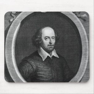 Mousepad Retrato de William Shakespeare 1719
